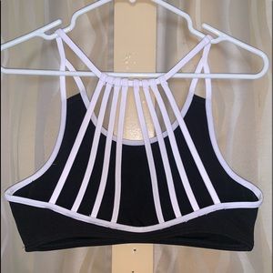 NWT Strappy Back sports bra/top